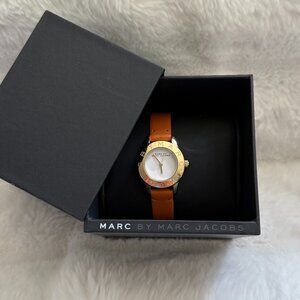 Marc by Marc Jacobs Mbm1219 Quartz Analog Watch | Tan | Excellent Condition